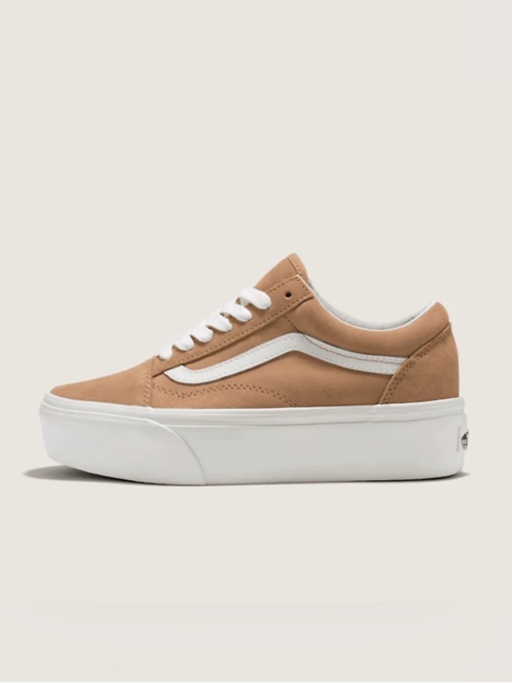Vans Soft Suede Old Skool Stackform Sneakers Women 9.5
